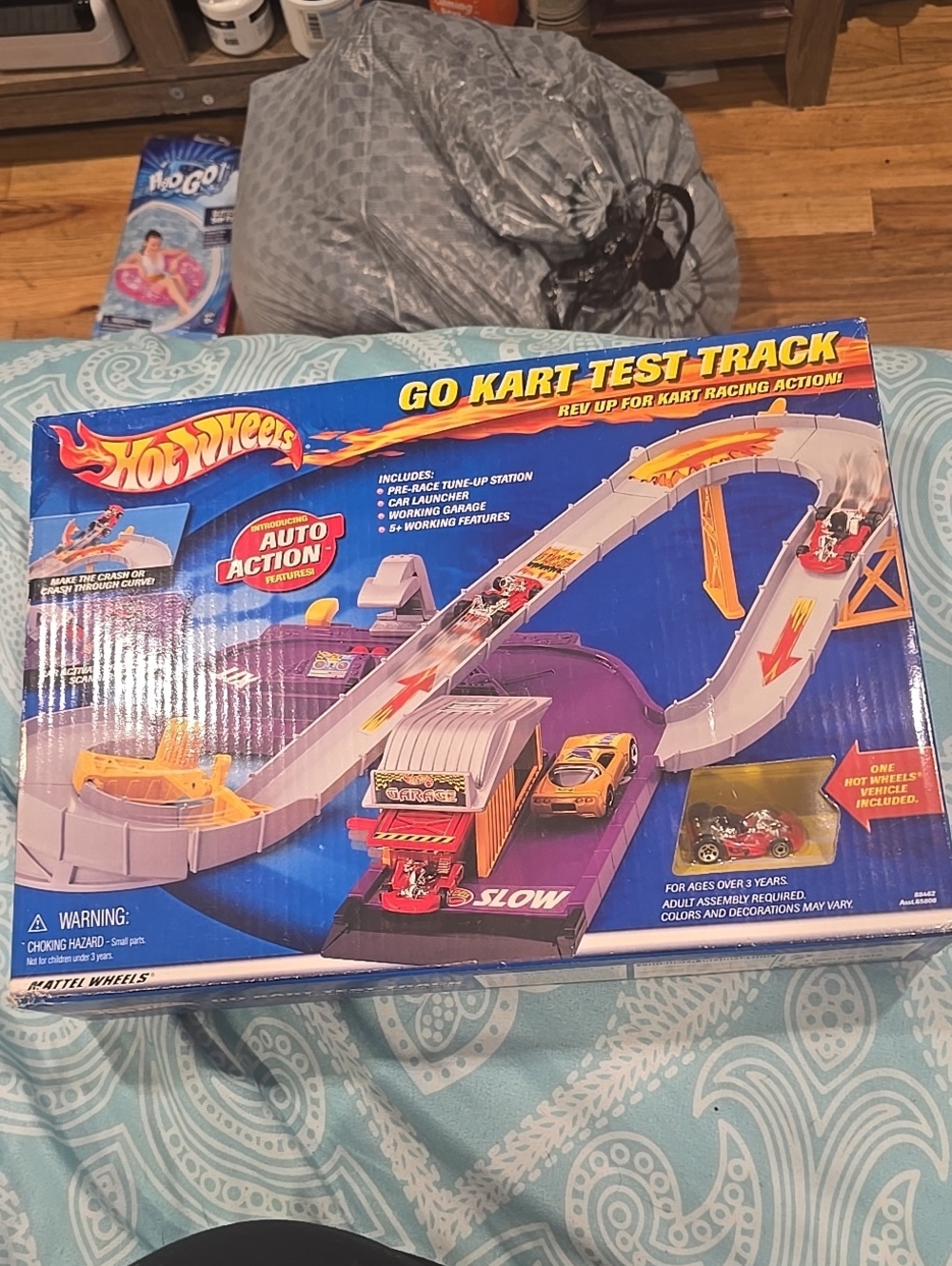 New Hot Wheels Go Kart Test Track 2000